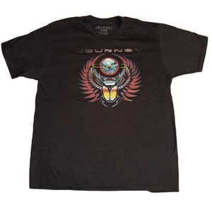 JOURNEY Scarab Beetle Planet Album Guitar Cover T-Shirt Men's XL Rock Band